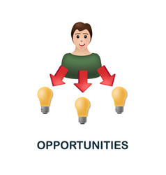 Opportunities Icon 3d From Brain Procces