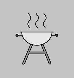 Grill Bbq Cookout Grayscale Icon Graph Symbol