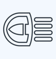 Icon Light Related To Car Automotive Symbol Line