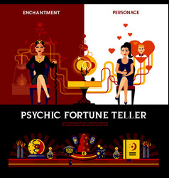 Psychic Fortune Teller Concept