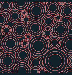 A Stylish Flat Geometric Shapes Seamless Pattern