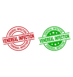 Venereal Infection Round Watermarks With Unclean