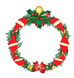 Christmas Wreath Transparent Background 7