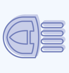 Icon Light Related To Car Automotive Symbol Two