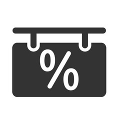 Discount Sign Board Icon