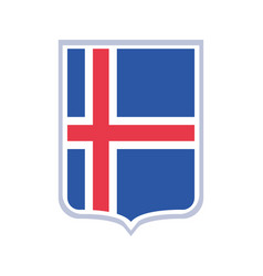 Iceland Flag Banner