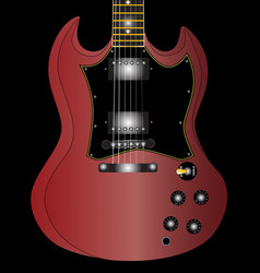 Horned Solid Guitar