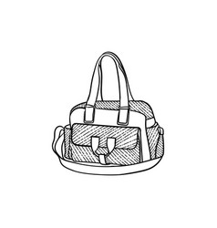 Woman Bag Beauty Luxury Line Art Creative Design