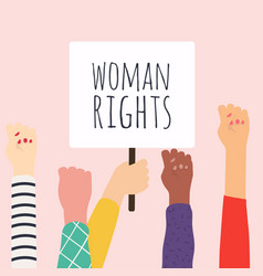 Woman Right Women Resist Symbol