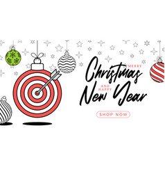 Target Christmas Greeting Card In Trendy Line