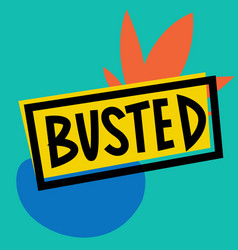 Busted Concept Banner Myth Vs