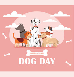 International Dog Day Poster