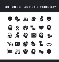 Simple Icons Autistic Pride Day