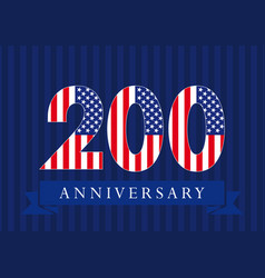 200 Anniversary Usa