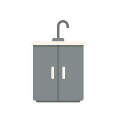 Kitchen Water Tap Icon Flat Interior Room