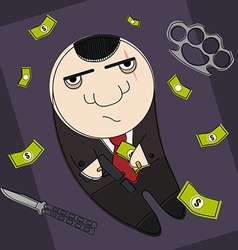 Hitman In Funny Cartoon Style