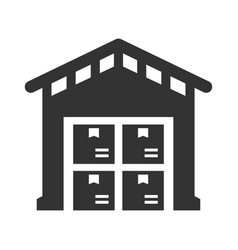 Parcel Warehouse Icon