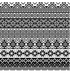 Mexican Aztec Mayan Borders Pattern Backgrounds