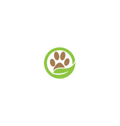 Creative Circle Paw Logo Design