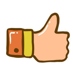 Human Hand Thumb Up Icon