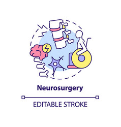 Neurosurgery Concept Icon