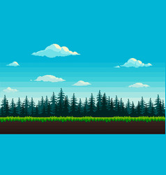 Forest Pixel Background 2d Pixel Video Game