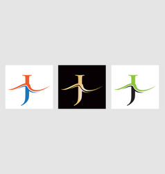 Initial Monogram Letter J Logo Design J Logotype