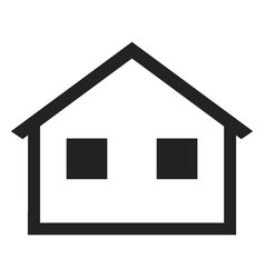 Simple Bungalow Home Icon