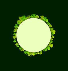 St Patricks Day Green Shamrock Clovers Background