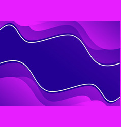 Wave Gradient Purple Background Banner