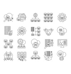 Big Data Icons