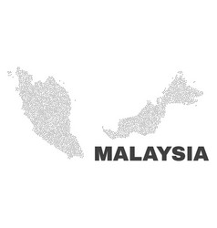 Malaysia Map Of Dots