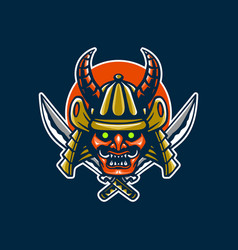 Samurai Head Logo