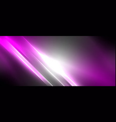 Violet And Magenta Light Illuminating A Black