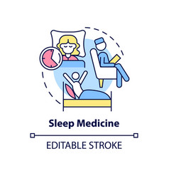 Sleep Medicine Concept Icon