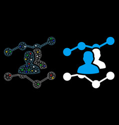 Bright Mesh Network Audience Trends Icon