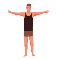 Male Figure Type Icon Body Front View Human