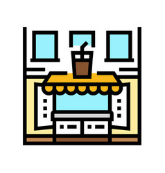 Takeaway Store Color Icon