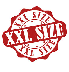 Xxl Size Label Or Stamp