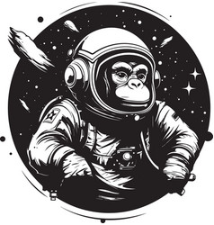 Celestial Chimp Journey Icon Lunar Monkey Mission