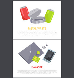 E-waste And Metal Waste Set