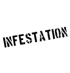 Infestation Rubber Stamp