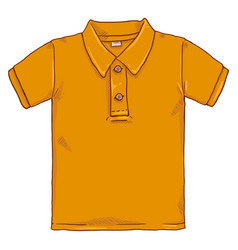 Cartoon - Yellow Polo Shirt