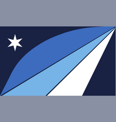 City Columbia Flag Isolated