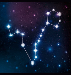 Pisces Constellation In The Night Sky