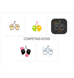 Competing Icons Set