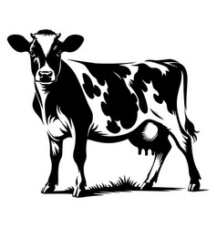 Charming Jersey Cow Art