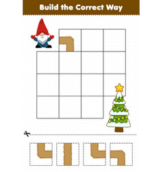 Education Game For Children Build The Correct Way