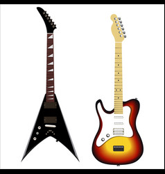 Set Of Electric Guitar