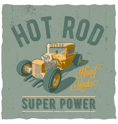 Hot Rod Super Power Poster